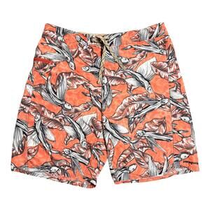 Patagonia Men's Board Swimming Shorts | Fish Print Size 34